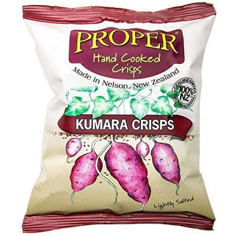 Proper Hand Cooked Crisps Kumara 35 Oz