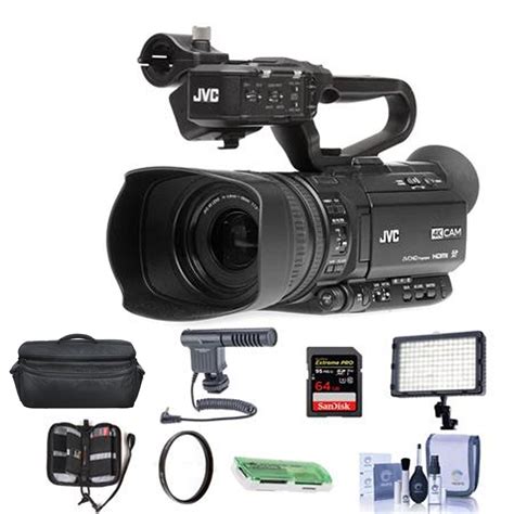 Jvc Gy Hm Mp K Ultra Hd Camcorder With Premium Accessory Bundle