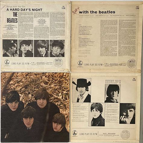 Lot 104 The Beatles Original Uk Mono Pressing Lps