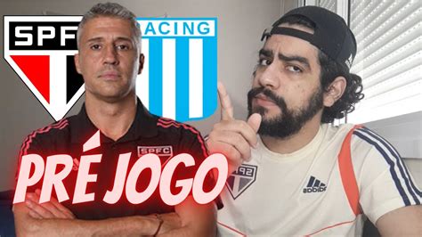 PRÉ JOGO SPFC X RACING MUITOS DESFALQUES TORCIDA NO MORUMBI YouTube