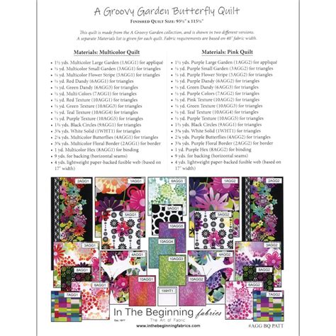 A Groovy Garden Butterfly Quilt EE Schenck Company