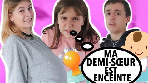 Ma Demi Soeur Est Enceinte Lily Est Jalouse [sketch Humour] Youtube