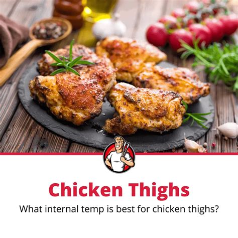 Chicken Thighs Internal Temp Perfect Every Time The Grilling Dad