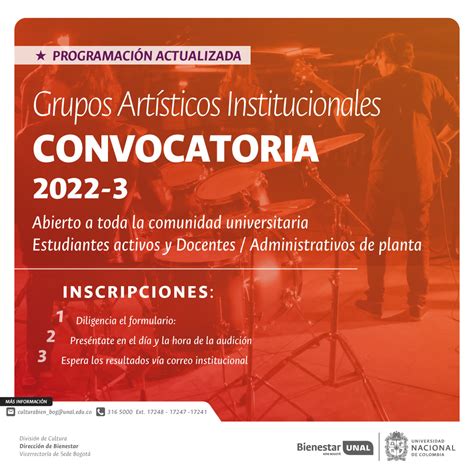 Facultad De Ciencias Humanas On Twitter Audiciones Para Ser Parte De