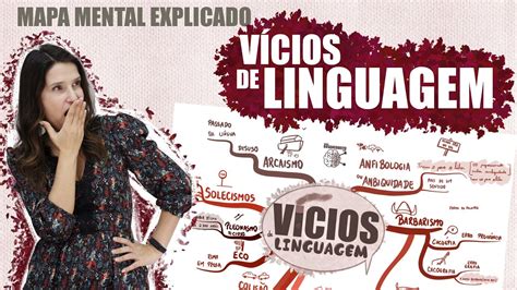 Vícios De Linguagem Mapa Mental Ensino