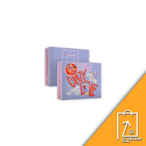 St Album Itzy Crazy In Love Special Edition Jewel Case Ver To