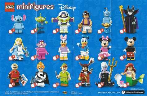 Review LEGO Disney Series 1 Minifigures Jay S Brick Blog