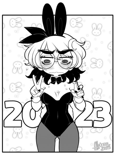OKAY GOSH, I PUT ON THE DAMN BUNNY SUIT OK, HAPPY 2023, HAPPY YEAR OF