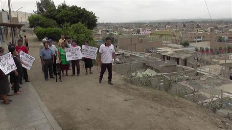 Chimbote Moradores De Santa Cruz Piden Construcci N De Muro De