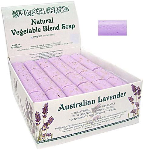 Australian Lavender 30g Natures Ts Mini Soap Just Lavender Ts