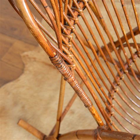 Rocking Chair Fauteuil Bascule En Rotin Rohe Noordwolde Ann Es