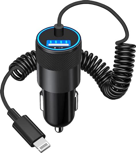 Amazon Apple Certified Iphone Car Charger Watt