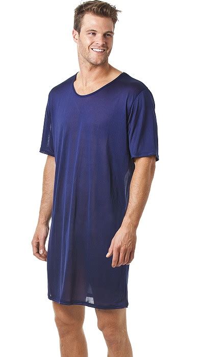 Sik Jersey Nightshirt Silk Nightshirt Silk Jersey Silk For Men