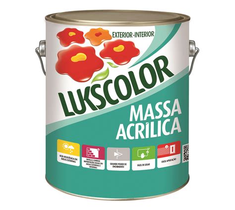 Doval Tintas MASSA ACRILICA LUKSCOLOR 900 ML