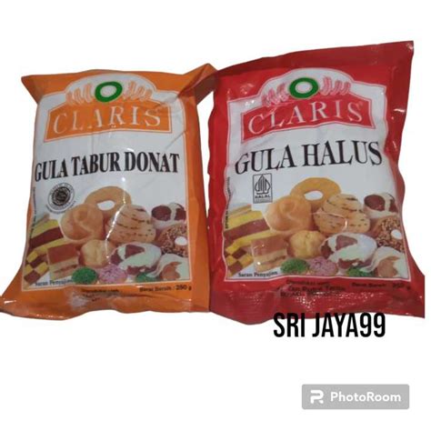 Gula Halus Claris Gula Tabur Donat Lazada Indonesia