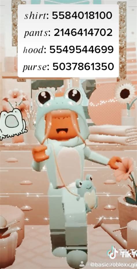 Frog Roblox Outfit Roblox Codes Bloxburg Decal Codes Coding Hot Sex