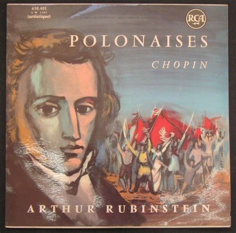 Arthur Rubinstein Chopin Polonaises LP RCA 630 401 FRANCE Recordrome