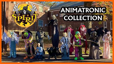 My Spirit Halloween Animatronic Collection 2022 Youtube