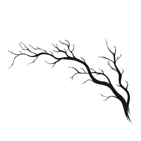 Tree Branch Clip Art Silhouette