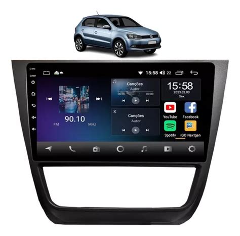 Multimidia Saveiro Gol G P Aikon Qled Gb Gb Carplay Parcelamento