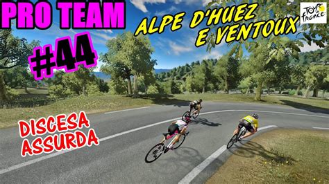 Tour De France Pro Team Discesa Assurda Dal Ventoux Tour