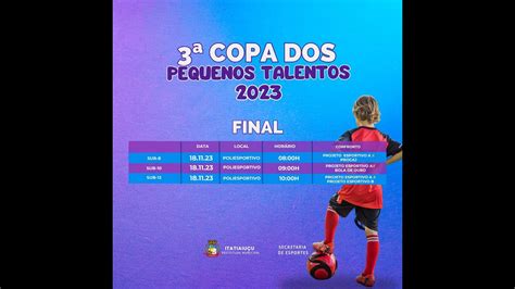 Copa Dos Pequenos Talentos Youtube