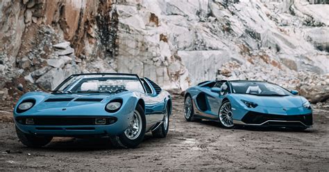 The Last Lamborghini Aventador Walks In The Shoes Of The Miura Roadster