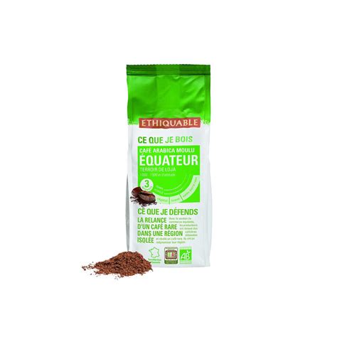 Ethiquable Equateur Caf Moulu Bio Gr Vente En Ligne Coffee