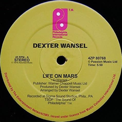 Life On Mars The Sweetest Pain Dexter Wansel Amazon It Cd E Vinili