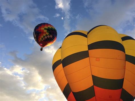 Sunrise At The Colorado River Crossing Balloon Festival Yuma Arizona