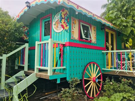 Romantic And Fun Tiny House The Gypsy Rose Wagon Dream Tiny Living