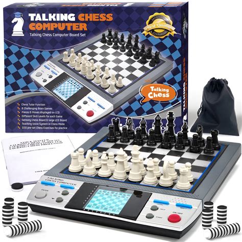 Mua Icore Electronic Chess Set Talking Chess Computer Set Board Game