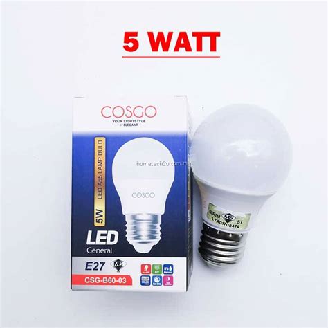 Cosgo Led Bulb E With Sirim Light Bulb W W W W W K