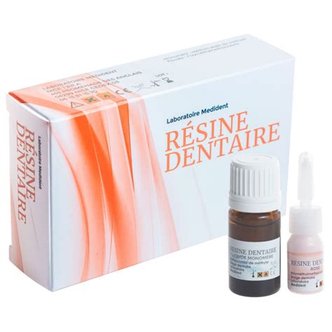 Resine Dentaire Rose Medident Laboratoire Medident