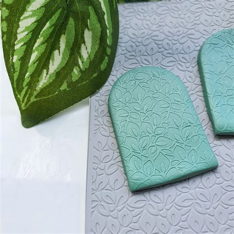 Polymer Clay Texture Tile Texture Mat Clay Stamp Polymer Clay Etsy