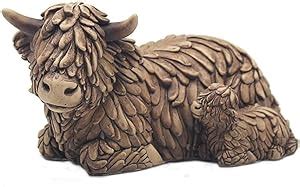 Lesser Pavey Hughie Highland Cow Calf Ornaments For Gift Lovely