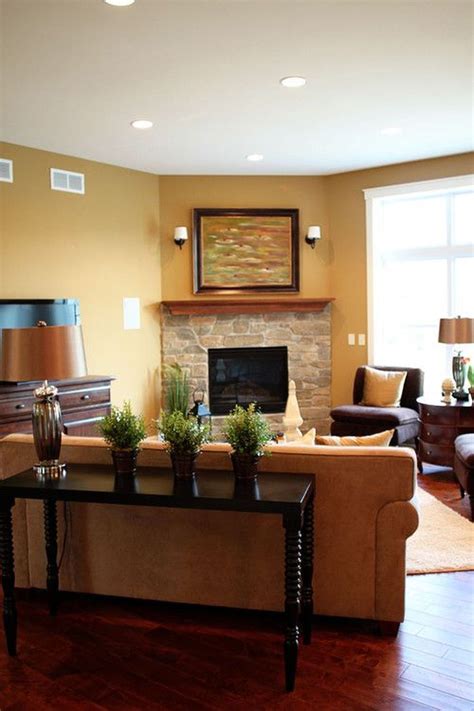 Living Room Arrangements With Tv And Corner Fireplace Fireplace Guide