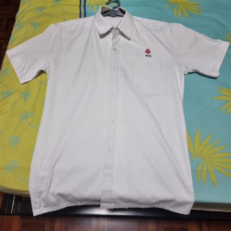 HCIS School Uniform, Men's Fashion, Tops & Sets, Formal Shirts on Carousell