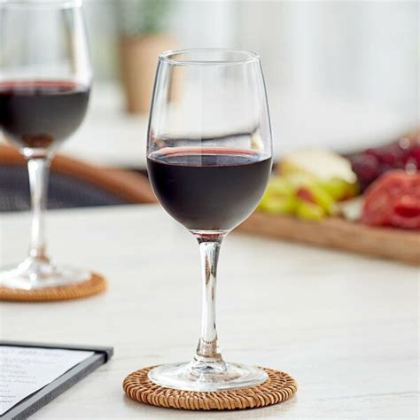 Wine Glasses Acopa Select Flora 8 Oz Wine Glass 12 Case Enjoysweetwine