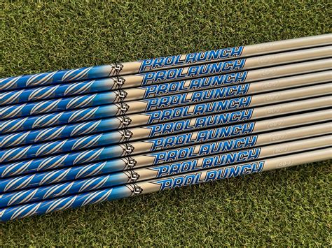 New Grafalloy Prolaunch Blue Junior 370 Parallel Iron Shaft The