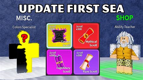 Blox Fruits Secret Update In First Sea Youtube