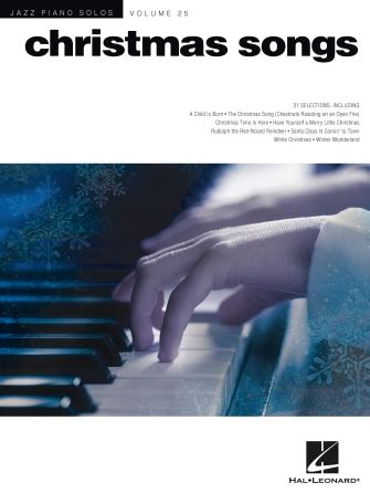 Christmas Songs Jazz Piano Solos Series Volume 25 Sheet Music Jazz