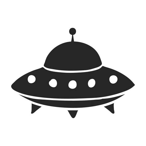 Hand Drawn Flying Saucer Vector Illustration 39393114 Vector Art At