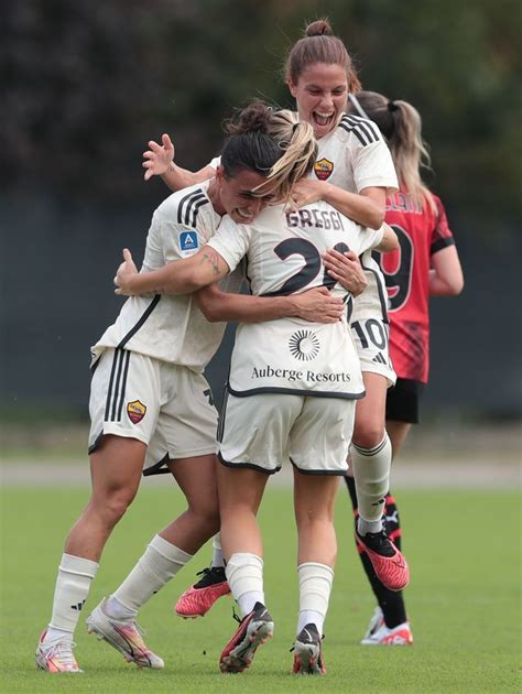 Roma Women Ac Milan Perfect Start To The New Campaign As Roma