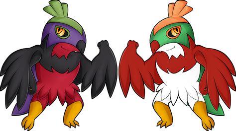 Shiny Hawlucha i Hawlucha by FonneArt on DeviantArt