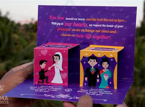 Creative And Unusual Wedding Invitation Card Design Ideas