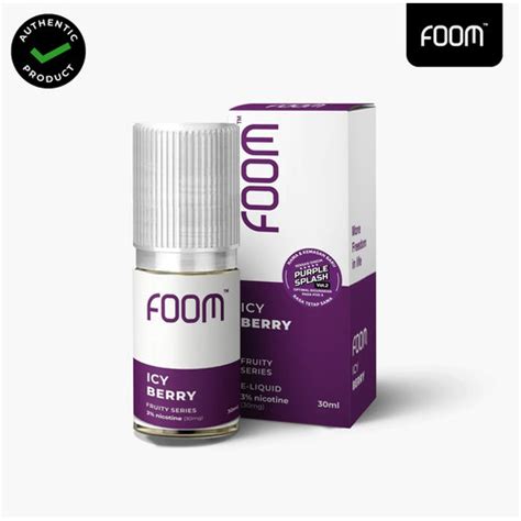 Jual Foom Icy Berry Ml Mg Salt Nic By Foom Lab Authentic Shopee