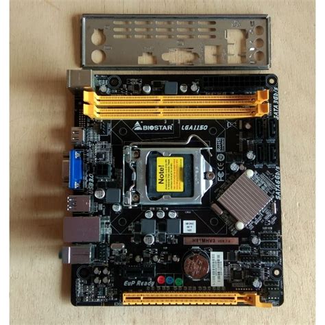 Jual Motherboad Biostar H Lga Hdmi Vga Shopee Indonesia