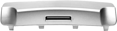 For Ford Expedition 2020 2021 Trailer Hitch Cover Rear Painted Silver Plastic