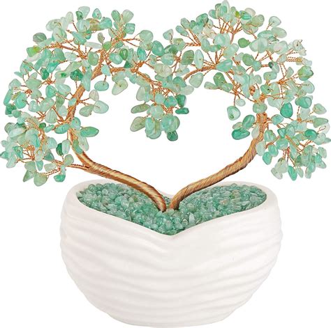 Jsdde Bijoux Feng Shui Arbre De Vie En Forme De C Ur Arbre De Vie